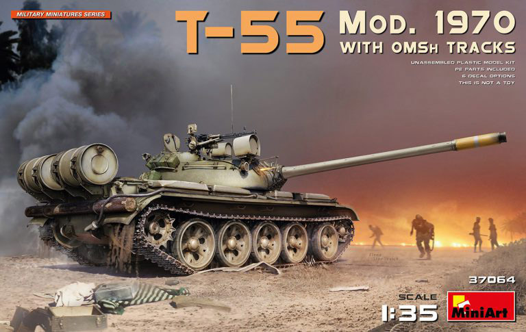 1/35 T-55 Mod.1970ｗ/OMSh Tracks
