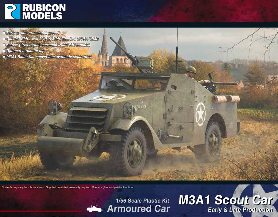1/56 M3A1 スカウトカー 前/後期型