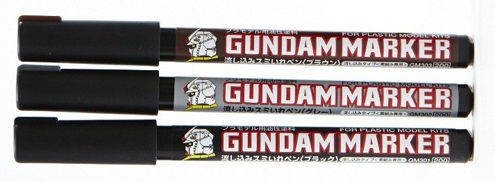 Mr. Hobby Gundam Marker Pen (Pour Type) GM301～303 – RC Papa