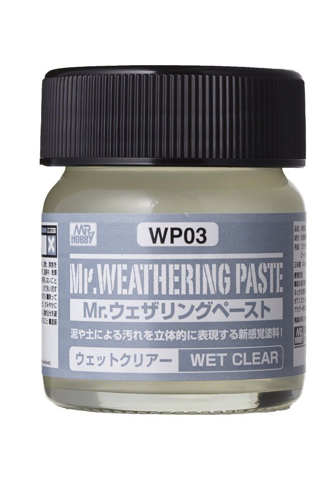 Mr. WEATHERING PASTE WET CLEAR