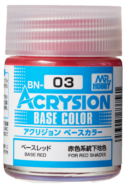 ACRYSION BASE COLOR BASE RED