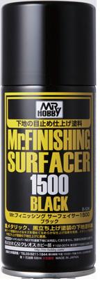 MR. FINISHING SURFACER 1500 BLACK　ＳＰＲＡＹ