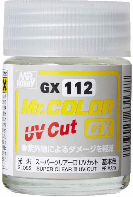 Mr.カラーGX スーパークリアーⅢ UVカット つや消し | Mr.カラー | 塗料・うすめ液 | GSI クレオス Mr.HOBBY