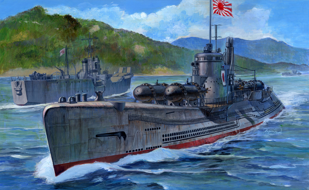1/350 イ-58潜水艦 後期