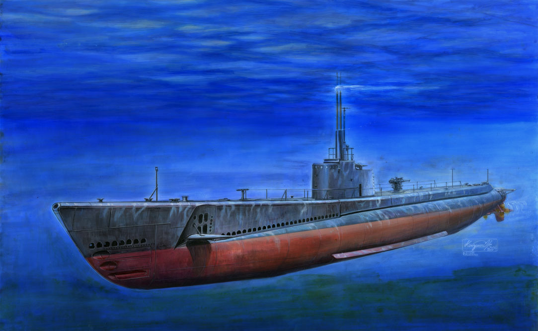 1/350 ガトー級潜水艦 1941年型