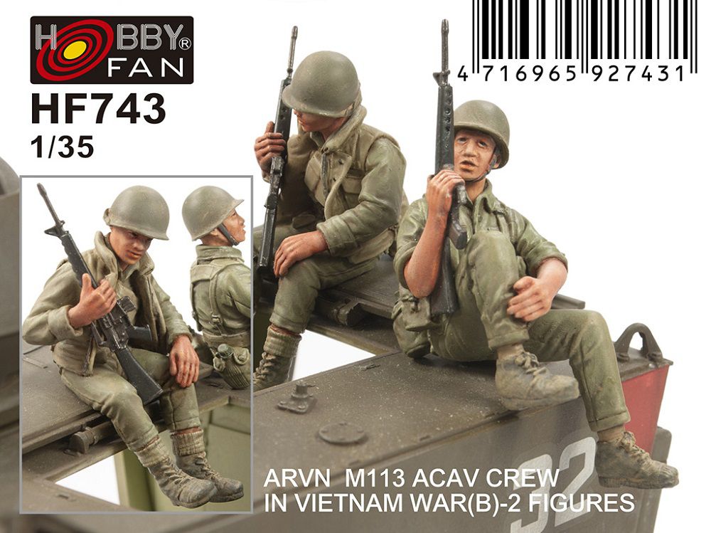 1/35 ベトナム共和国陸軍M113クルー（Bセット）