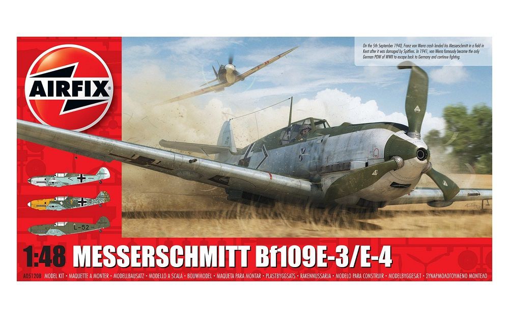 1/48 メッサーシュミット　Bf109 E-3/E-4