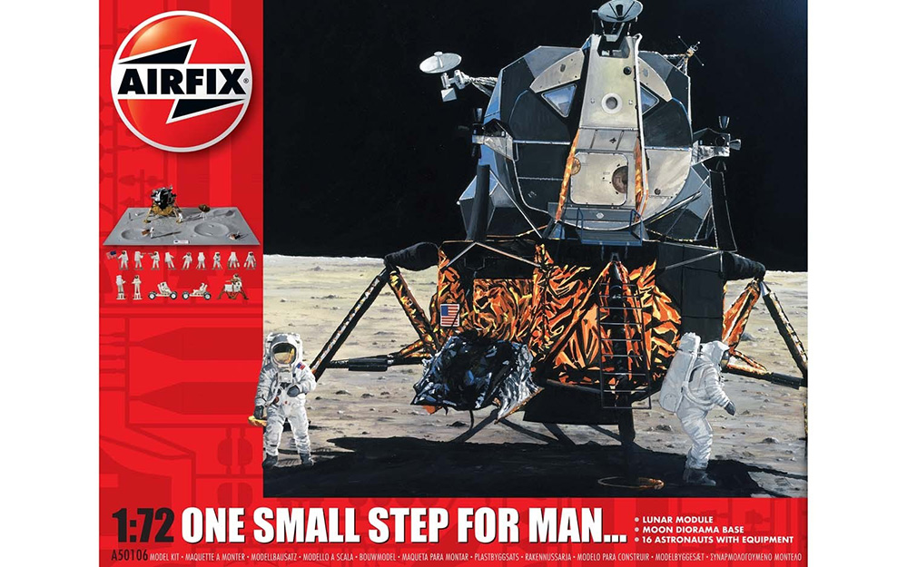 1/72 ONE SMALL STEP FOR MAN　月面着陸50周年記念