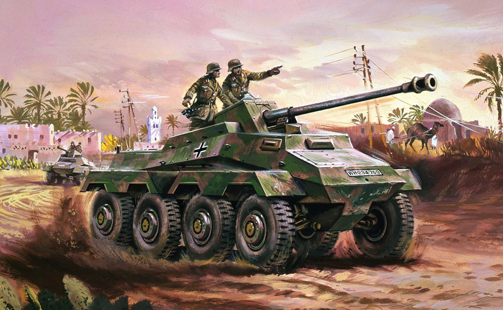 1/76 Sdkｆｚ.234　装甲車