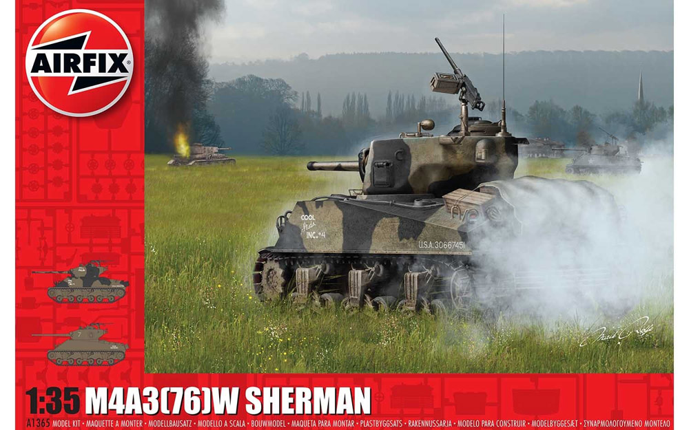1/35 M4A3(76)W  シャーマン「バルジの戦い」