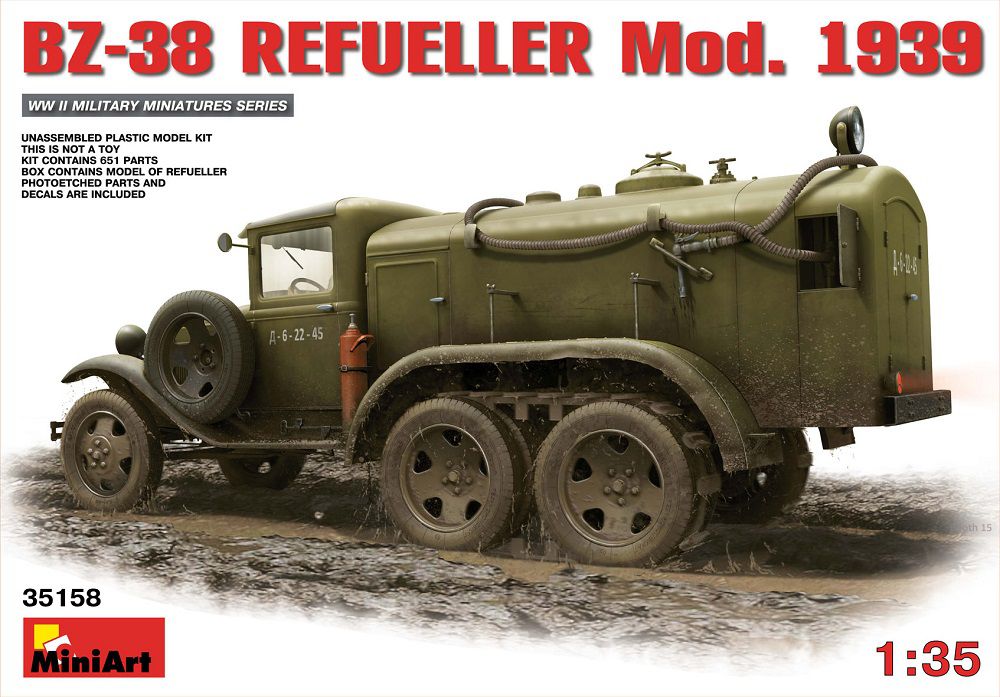 1/35 BZ-38給油車Mod.1939