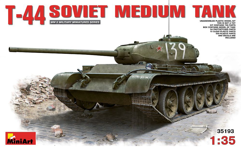 1/35 T-44ソビエト中戦車