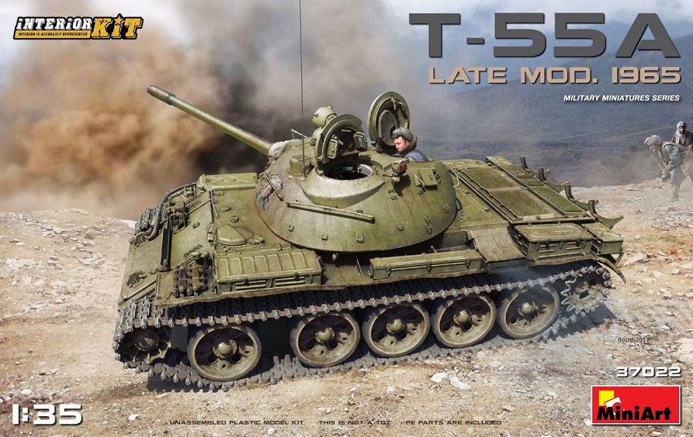 1/35 T-55A後期型Mod.1965（内部再現）インテリアキット
