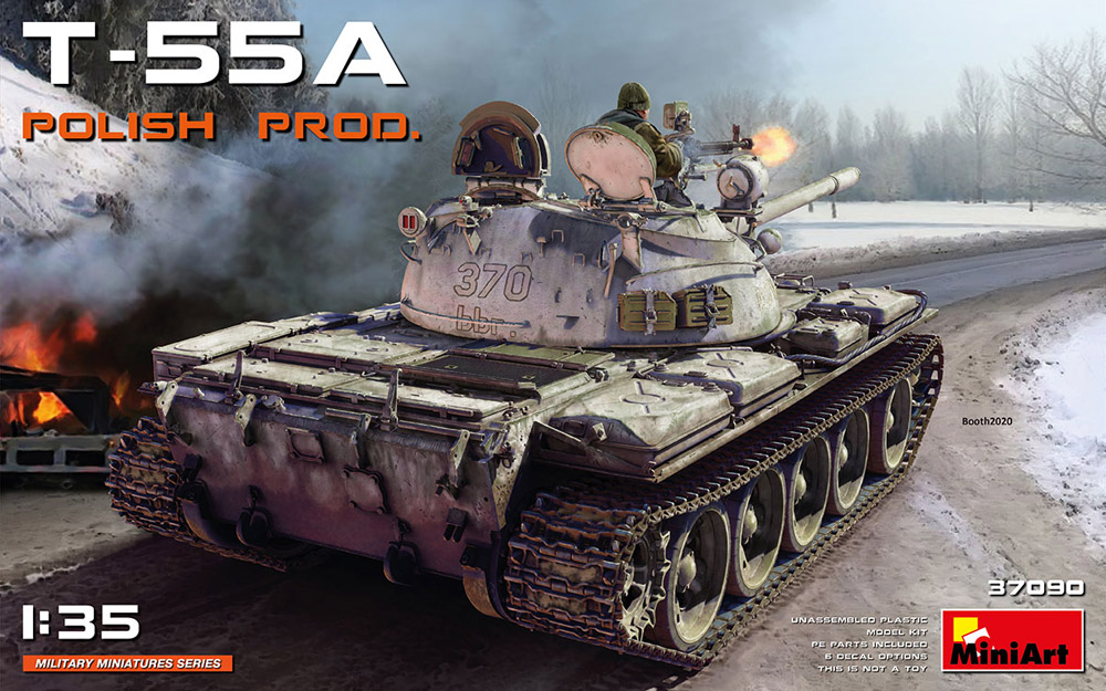 1/35 T-55A ポーランド製