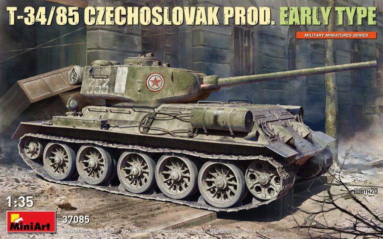 1/35 T-34-85 チェコスロバキア製初期型