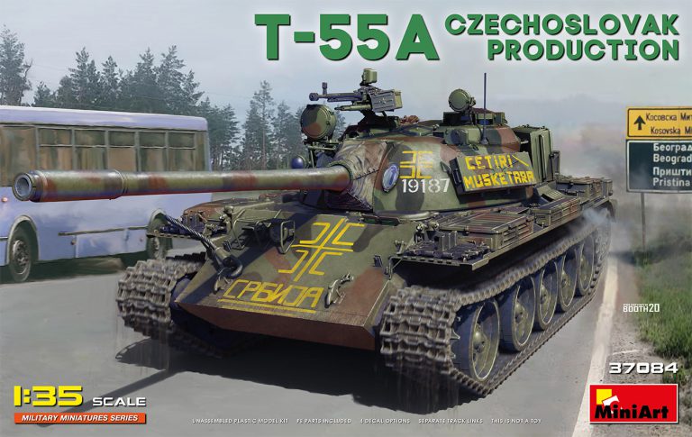 1/35 T-55A チェコスロバキア製