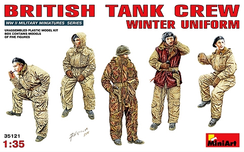 イギリス戦車兵（防寒服）フィギュアセット