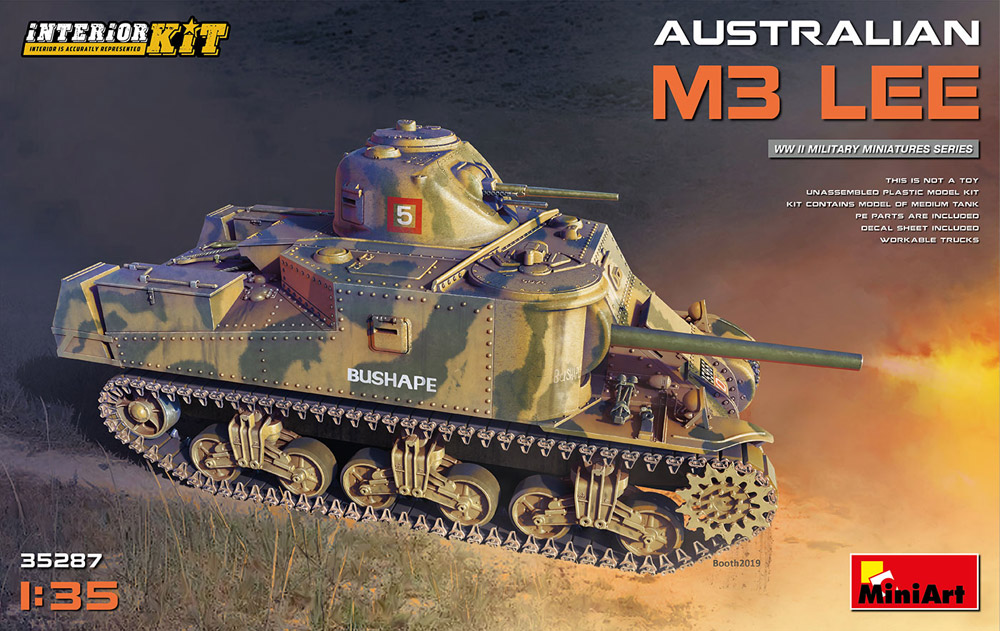 1/35 オーストラリア軍M3 LEEインテリアキット（内部再現）