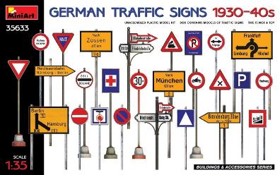 1/35 ドイツ交通標識 1930年～40年
