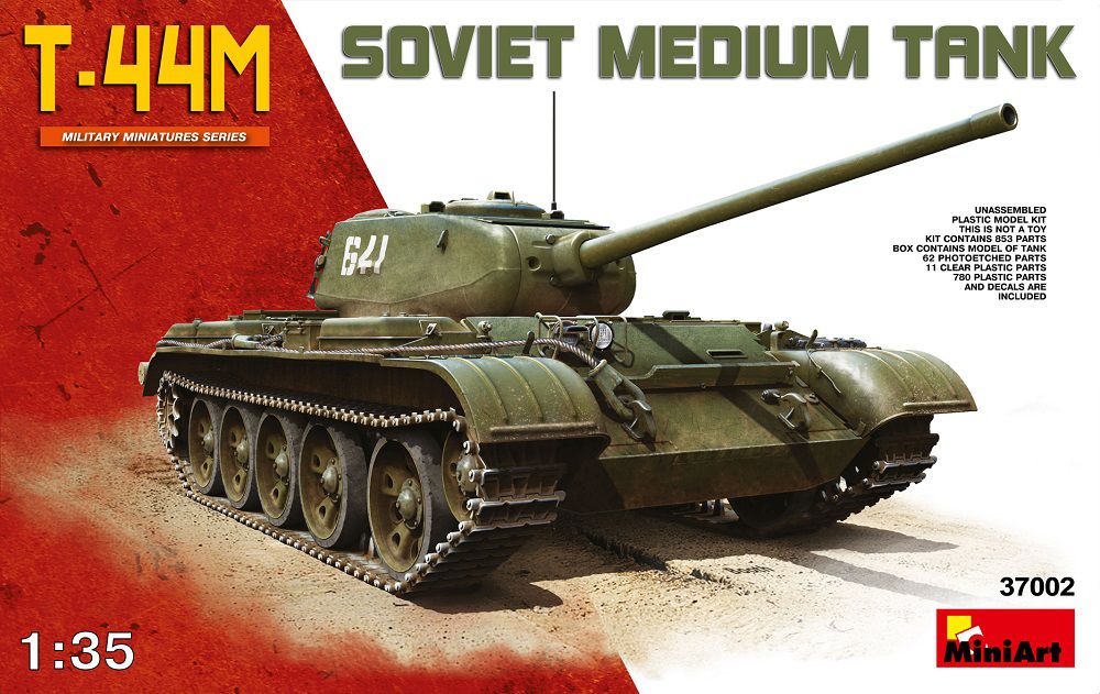 1/35 ソビエト T-44M中戦車 | MINIART | 輸入キット | GSI クレオス Mr