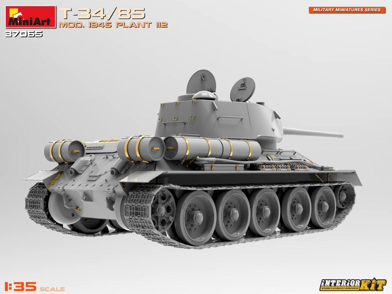 1/35 'T-34-85 1945年 第112工場製 インテリアキット | MINIART | 輸入