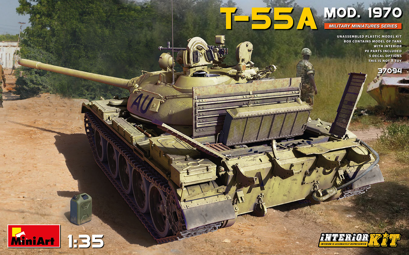 1/35 T-55A Mod. 1970 フルインテリア(内部再現）
