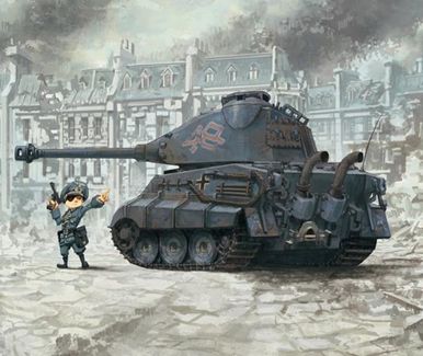 WWT ドイツ重戦車 キングタイガー（ポルシェ砲塔）