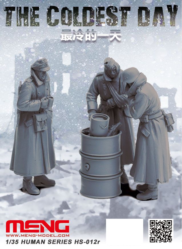 1/35 THE COLDEST DAY (レジン製フィギュア3体入り)