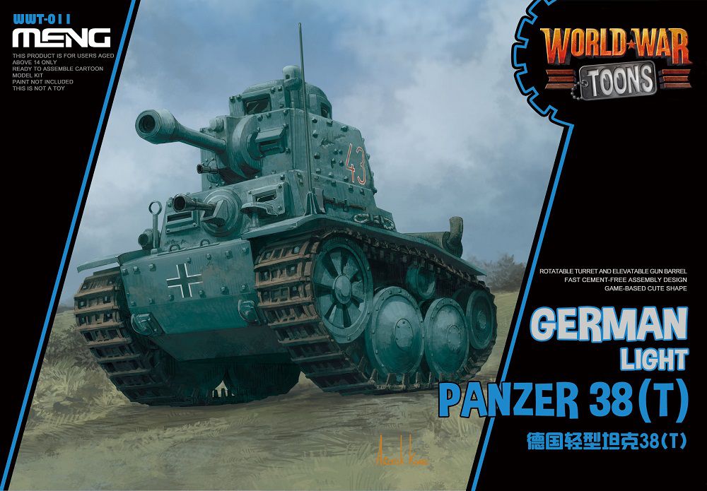 WWT ドイツ軽戦車38（t）