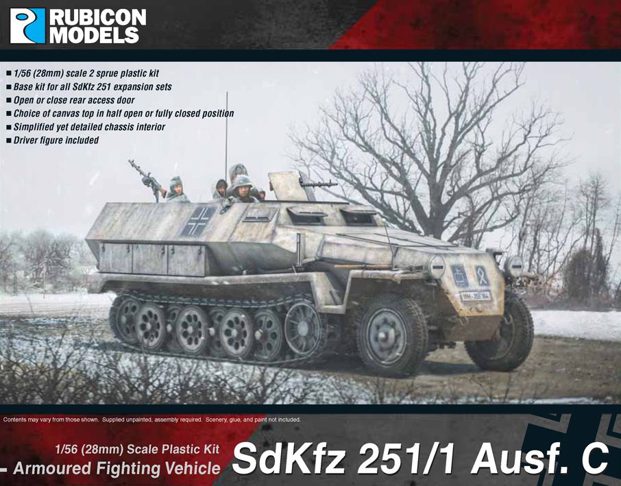 1/56 SdKfz 251/1 C型
