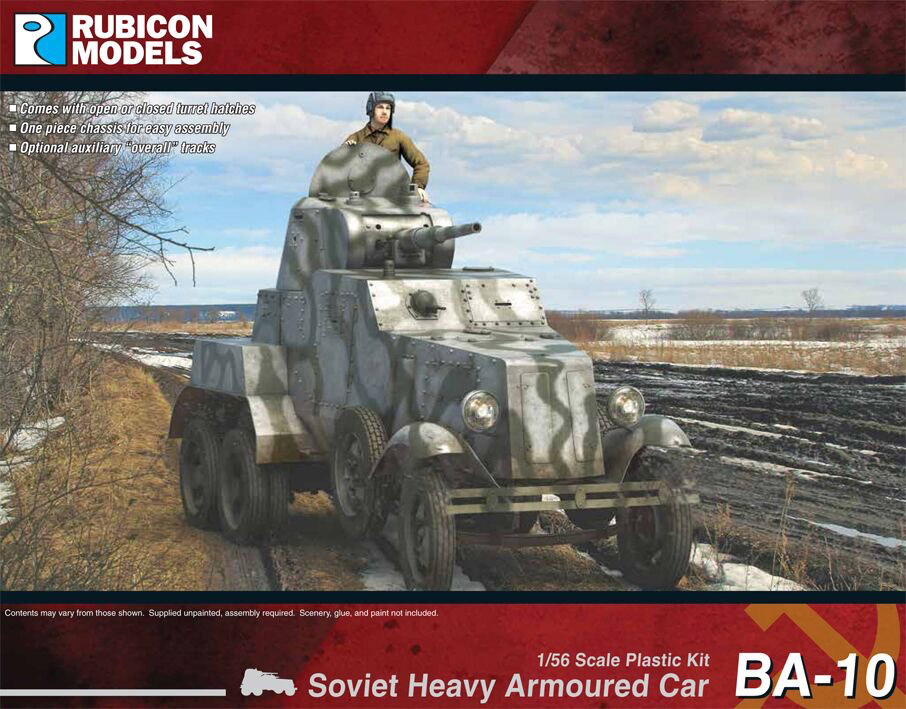 1/56 BA-10 ソビエト装甲車