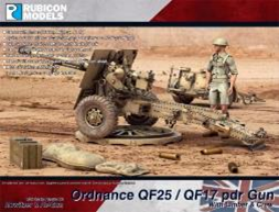 1/56 オードナンス　QF25/QF17　ポンド砲（兵員付）