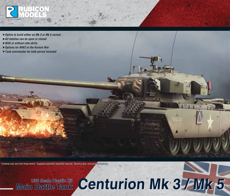 1/56 センチュリオン主力戦車 Mk.3/Mk.5