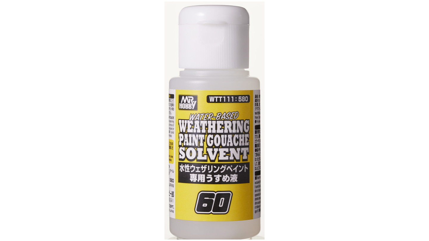 WATER BASED WEATHARING PAINT GOUACHE SOLVENT