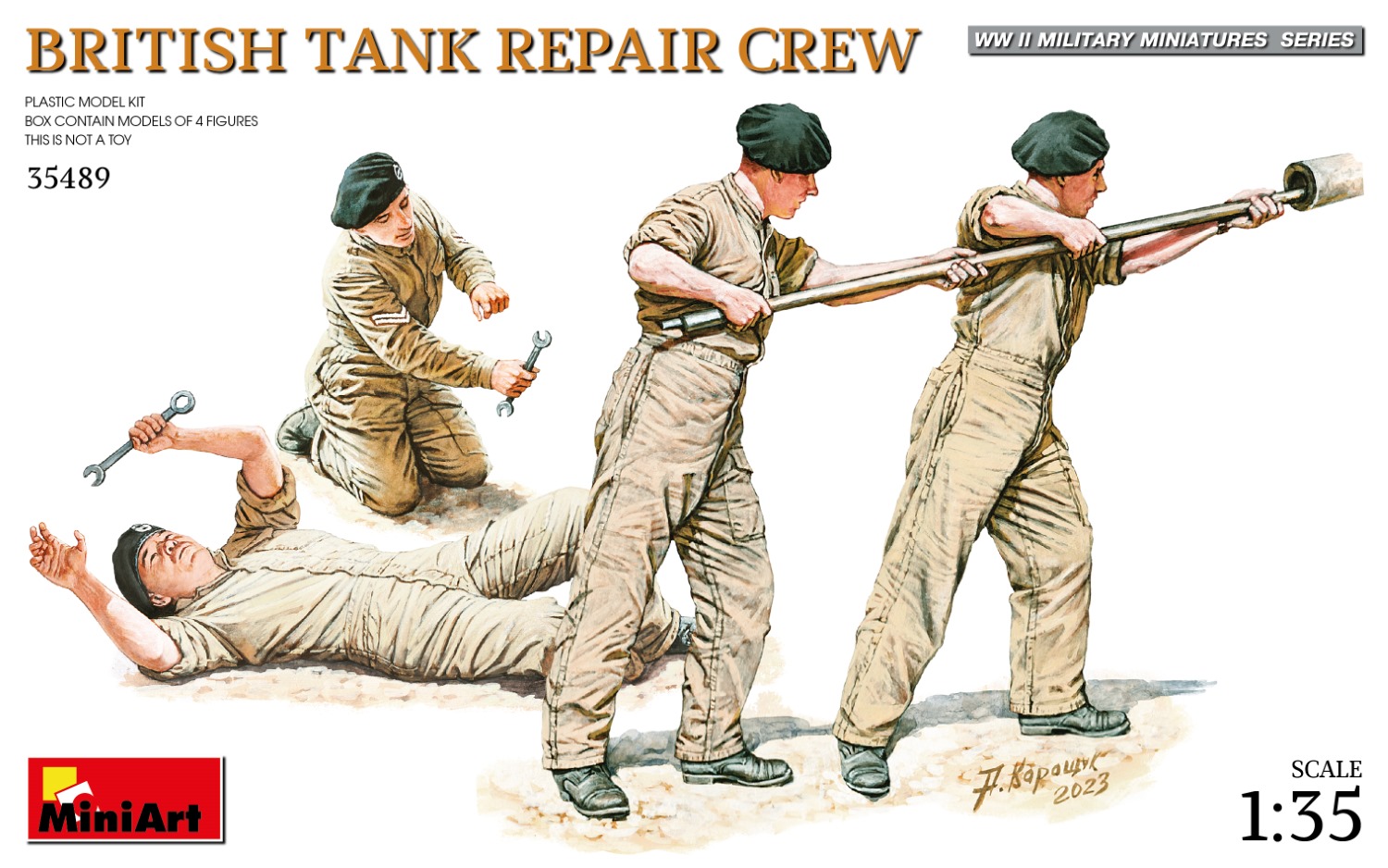 イギリス戦車修理乗組員