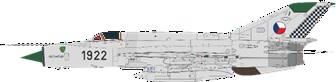 1/72 リミテッドエディション "Erka" Mig-21R チェコ・スロバキア