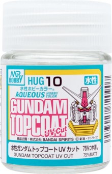 水性ガンダムトップコート UVカット 75%つや消し
