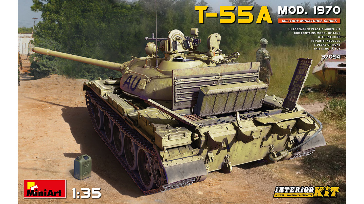 T-55A Mod. 1970 フルインテリア(内部再現）