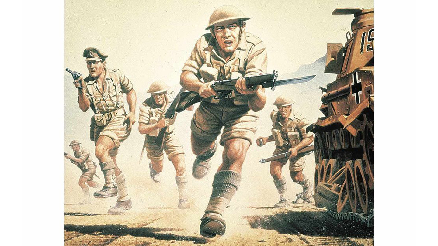 1/72 WWII イギリス第8陸軍兵 14体入